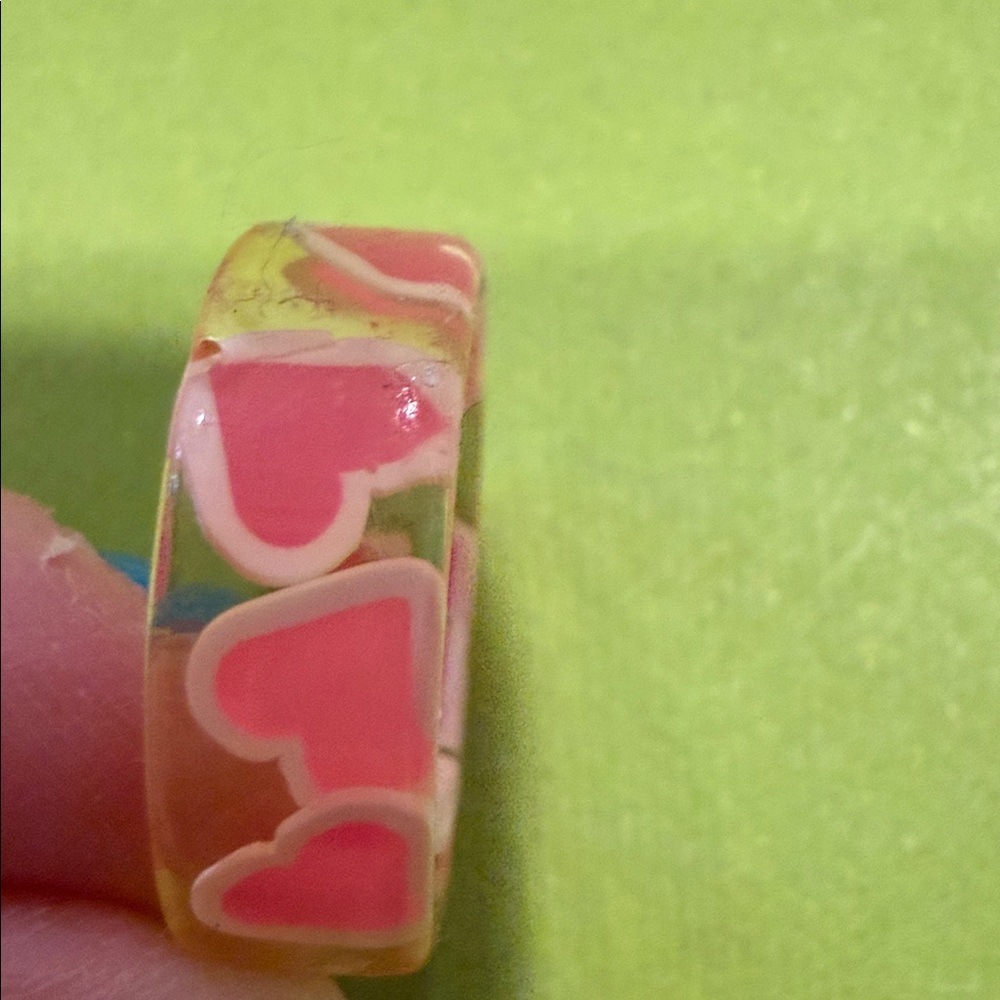 Heart Print Ring